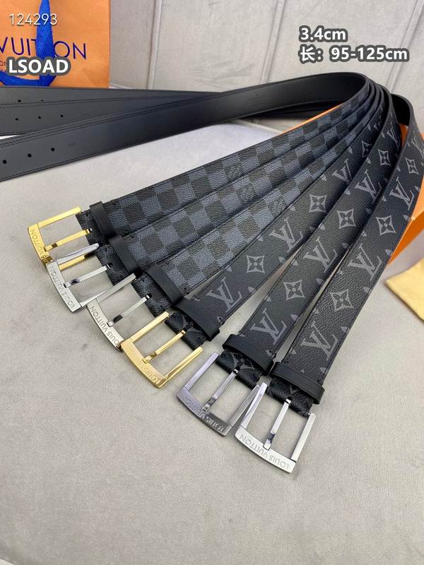 LV belt 34mmX95-125cm 8L25